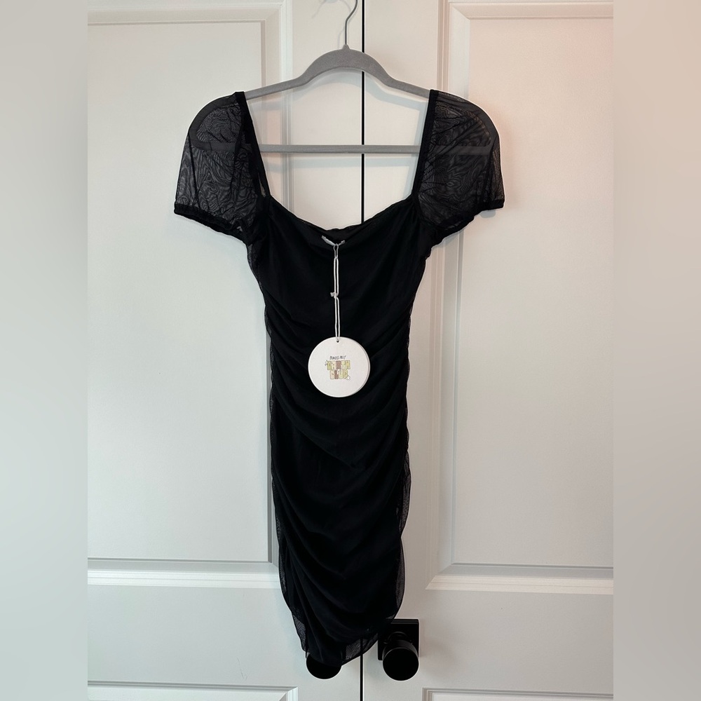 Princess Polly Charvi Mini Dress Black NWT (Size 6) - Picture 2 of 10